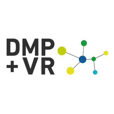 Logo des landesweiten Pilotprojekts VR und DMP